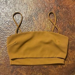 Spaghetti strap crop top